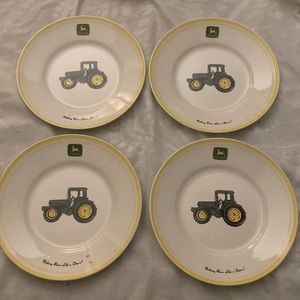 John Deere Plates (set of 4)